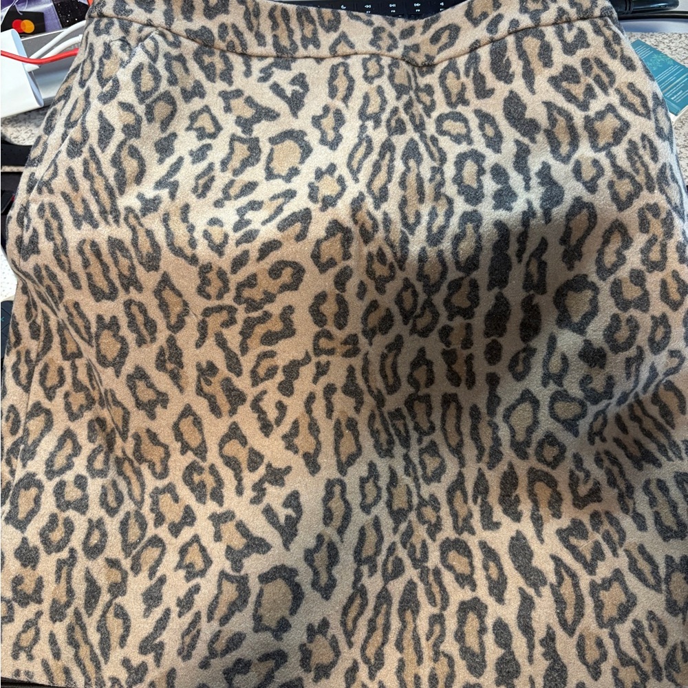 Boden Brown and Black Pencil Skirt Night Out